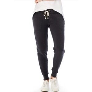 Alternative Apparel "Dodgeball" Eco-Fleece‎ Jogger Pants - Black Women's Size M
